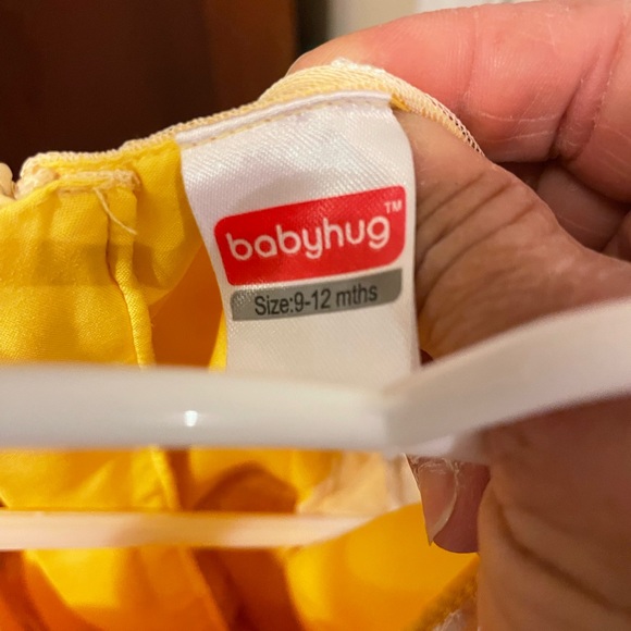 Cute🥰Yellow Tulle with Daisies🌼by Babyhug, Size 9-12 Months - Picture 3 of 4